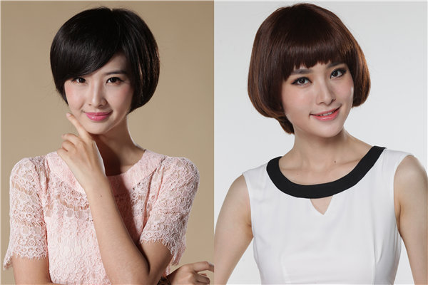 女士假發 中老年女士假發該怎么選擇?時尚假發助你重拾青春!