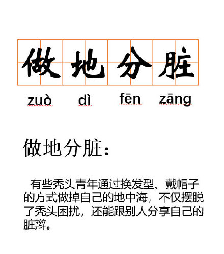 掩蓋禿頭的發(fā)型 當(dāng)代禿頭青年該如何自救?