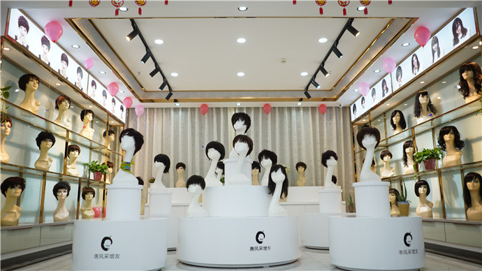 唐風采成都店 唐風采成都店發型展示廳