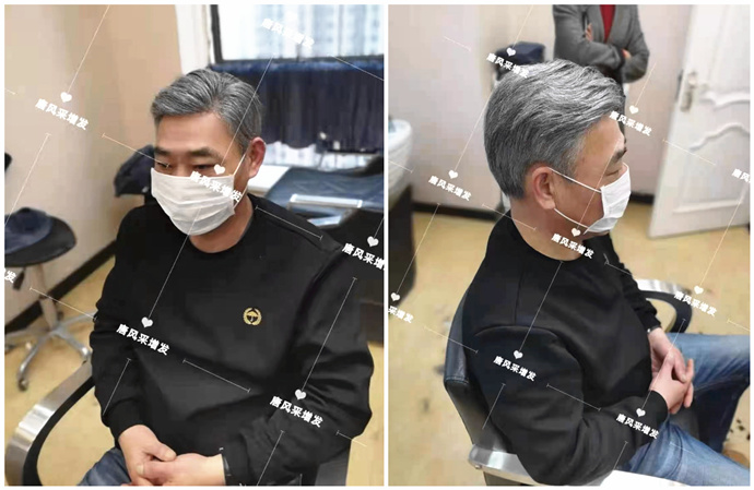 專業男士假發 \