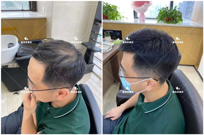 男士小平頭假發 \